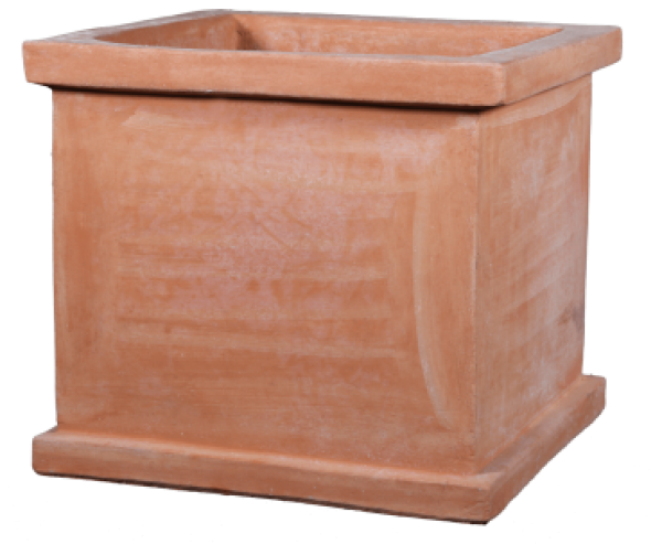 Terracotta Kubus Impruneta - Quadrato liscio